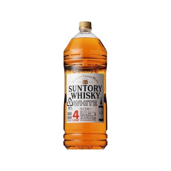 SUNTORY WHISKY WHITE 4L4本 Suntory Whisky White 4000ml