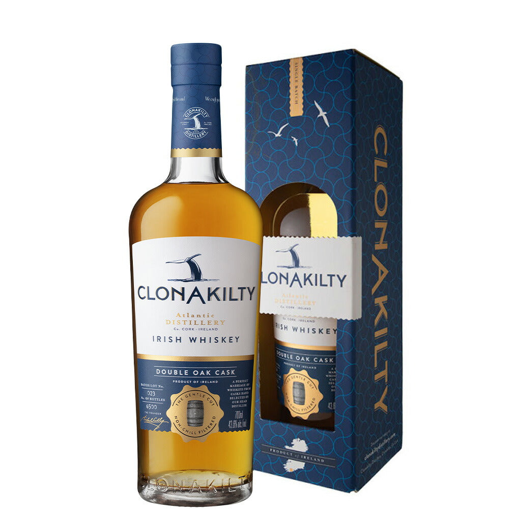 CLONAKILTY 12年 シングルグレインウイスキー Clonakilty Single Batch Double Oak Irish Whiskey 700ml, 43.6% (No Box)