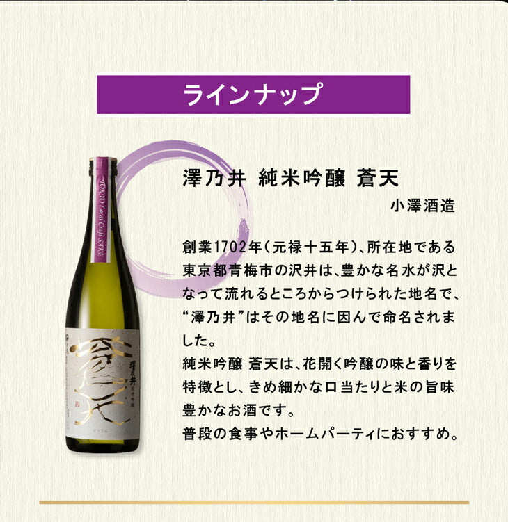 TOKYO LOCAL CRAFT SAKE 5-bottle Set