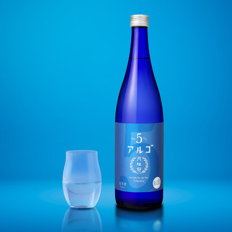Gekkeikan Alc.5% ALGO 5.0 720ml bottle