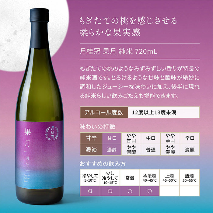 [6btls] Gekkeikan Kagetsu Junmai 720ml × 6 bottles