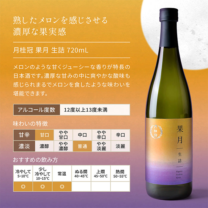 [2btls] Gekkeikan Kagetsu Namatsume 720ml × 2 bottles