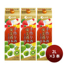 Hakutsuru Sake for Homemade Fruit Wine 1.8L 1800ml 3 bottle