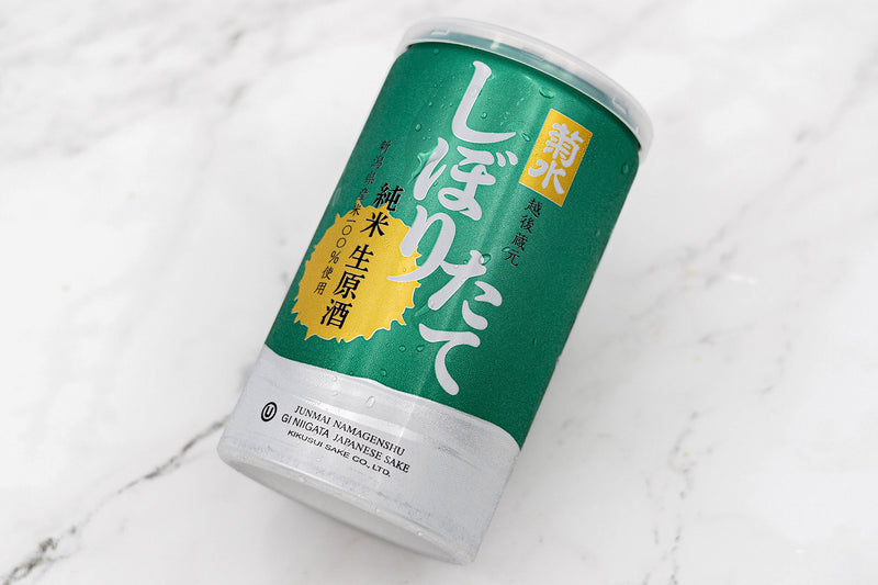 [2CS] Sake Kikusui Freshly squeezed Junmai Namagenshu 200ml x 60 cans