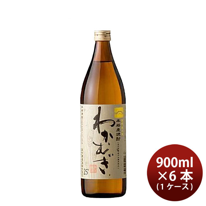 [1CS]Barley shochu 25% Takachiho Kariboshi Wakamugi 900ml 6 bottles