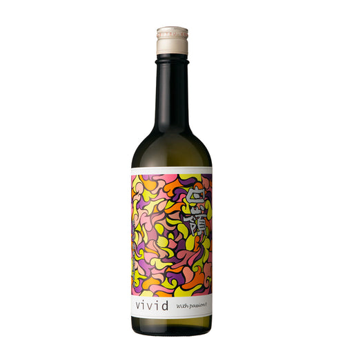 Hakurei vivid series 'Red' Junmai Ginjo Muroka Genshu 720ml