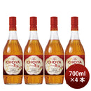 [4btls] 18% Fruit Liqueur The CHOYA Kishu Nanko Umeshu 700ml x 4 bottles