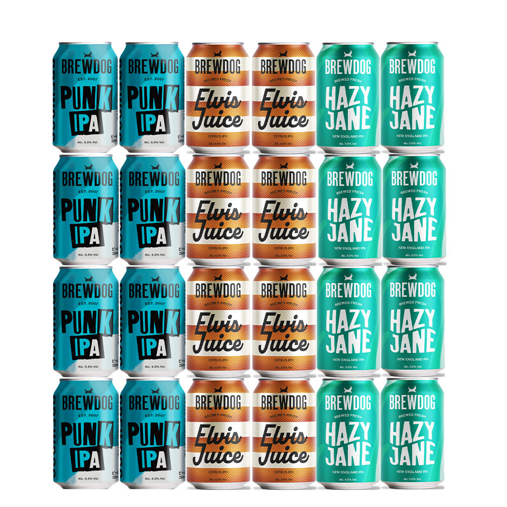 Brewdock cans, 3 24 bottles (1) drinking comparison set 330ml