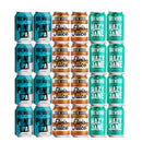 Brewdock cans, 3 24 bottles (1) drinking comparison set 330ml