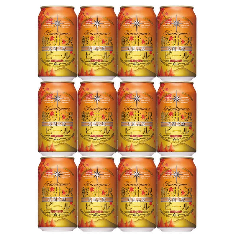THE Karuizawa Beer The Plateau’s Kinshū (Red Beer) Can 350ml 12 bottles (Set) 350/24