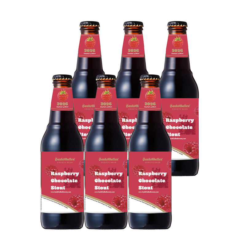 Valentine’s, Sankt Gallen, Raspberry Chocolate Stout, Bottle, 330ml, 6