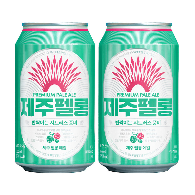 Limited, Korea, JEJU BEER, Jeju Peron Ale, 355ml, 48 Cans, 2 Case, Imported Beer, Jeju, Craft Beer