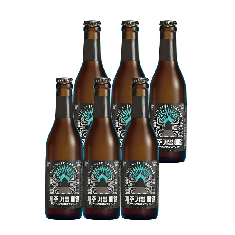 Limited, Korea, JEJU BEER, Jeju Common Ale, 330ml, 6 Bottles, Imported Beer, Jeju, Craft Beer