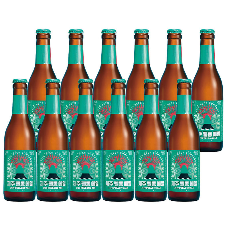 Limited, Korea, JEJU BEER, Jeju Peron Ale, 330ml, 12 Bottles, Imported Beer, Jeju, Craft Beer