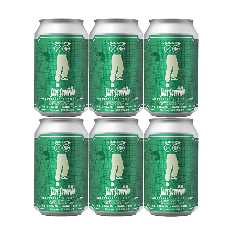 H DU ヤングマスター ジェイドスコーピオン 缶 330ml 6本