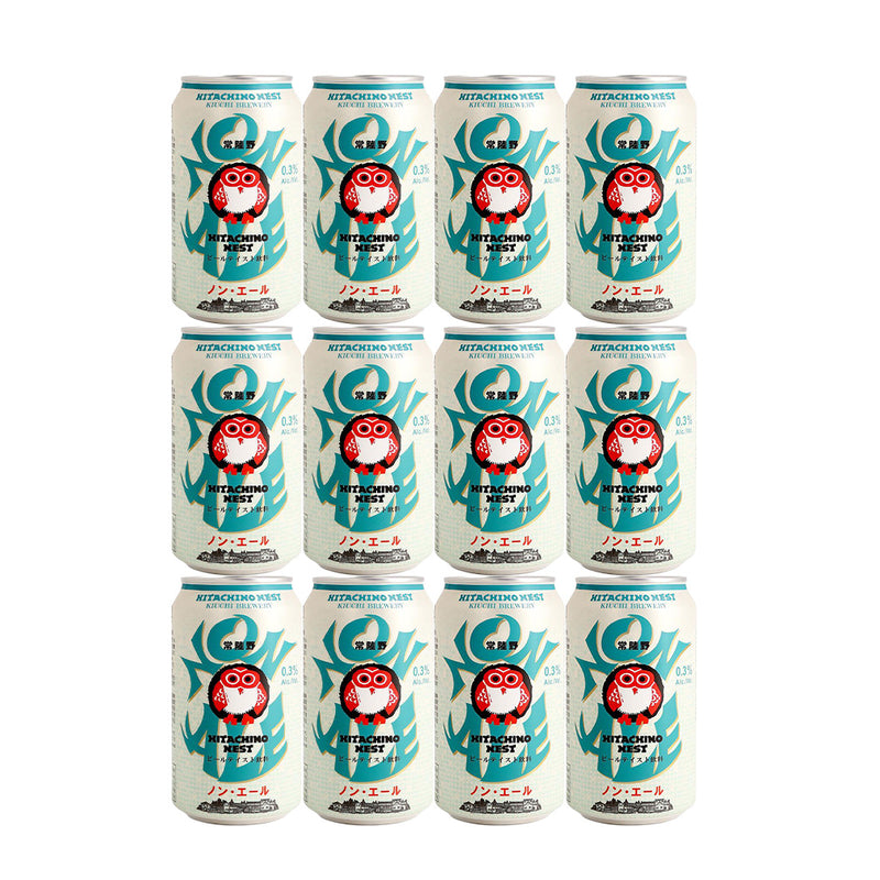 HITACHINO NEST  NON ALE , Craft Beer, 350ml Cans (Pack of 12)