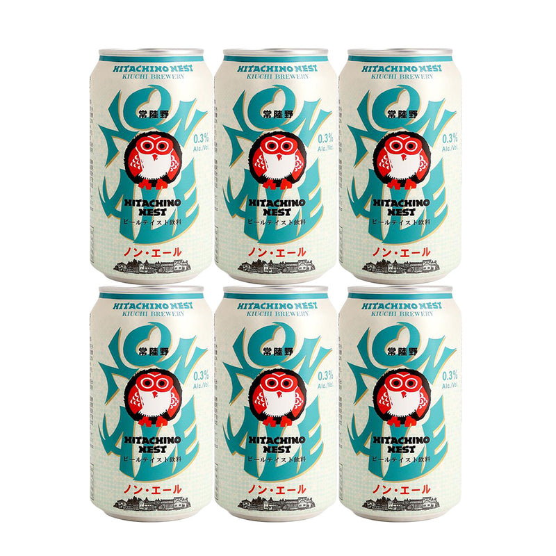 HITACHINO NEST  NON ALE , Craft Beer, 350ml Cans (Pack of 6)