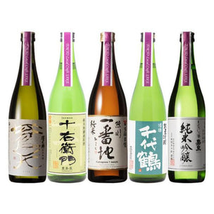 TOKYO LOCAL CRAFT SAKE 5-bottle Set