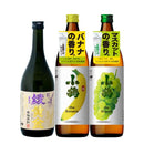 小正醸造フルーティー芋焼酎3本飲み比べセット720ml900ml綾黄金小鶴バナナマスカット焼酎