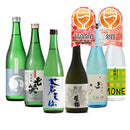 WGO2023受賞酒大満足6本飲み比べセット720mlワイングラスでおいしい日本酒アワード日本酒男山東龍七笑小豆