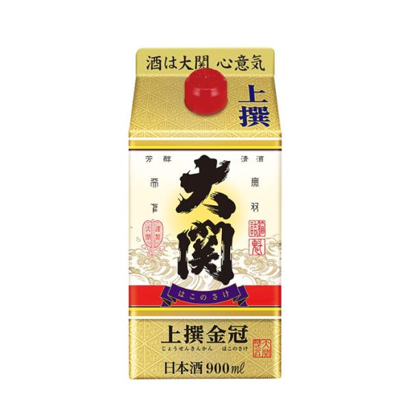 大関 金冠 はこのさけ パック 上撰 900ml ギフト 父親 誕生日 プレゼント