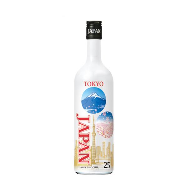 宝焼酎JAPAN25度東京デザインボトル700ml焼酎宝甲類焼酎