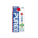 宝酒造 25度 ピュアパック 900ml 1本 ギフト 父親 誕生日 プレゼント