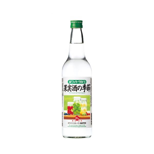 ホワイトタカラ果実酒の季節35度600ml宝焼酎宝焼酎