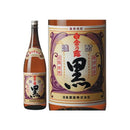鹿児島県 白金酒造 白金乃露 黒 芋焼酎 1800ml 1.8L×1本 ギフト 父親 誕生日 プレゼント