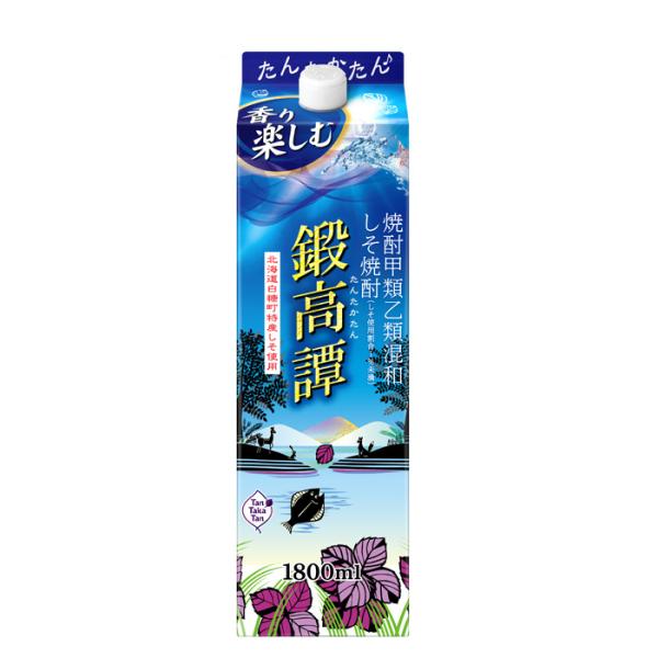 しそ焼酎鍛高譚20度パック1800ml1.8L合同酒精焼酎
