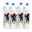 甲類焼酎 楽 25度 メルシャン 4000ml 4L 4本 1ケース 本州送料無料　四国は+200円、九州・北海道は+500円、沖縄は+3000円ご注文後に加算 ギフト 父親 誕生日 プレゼント