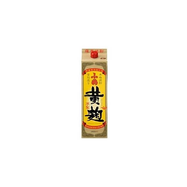 鹿児島県 小正醸造 小鶴 黄麹 （パック） 芋焼酎 1.8L　1800ml ギフト 父親 誕生日 プレゼント
