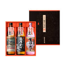 鹿児島限定ギフト YKA-34 薩摩屋敷 薩摩剣士 篤姫の想ひ 900ml 3本 飲み比べセット 焼酎 小正醸造