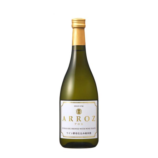 日本酒ワイン酵母仕込み純米酒ARROZ720ml1本アロス釜屋純米酒