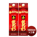 芋焼酎赤飫肥杉25度パック1800ml1.8L2本焼酎井上酒造