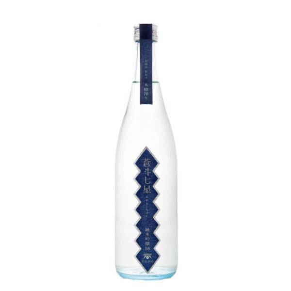 青砥酒造 蒼斗七星 純米吟醸58 木槽搾り 自然酒 1800ml 1.8L 1本 ギフト 父親 誕生日 プレゼント
