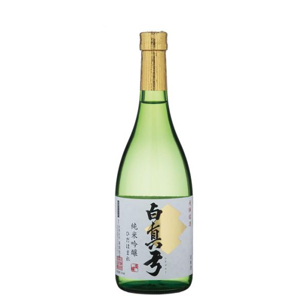 日本酒白真弓純米吟醸ひだほまれ720ml1本蒲酒造場飛騨