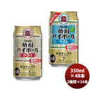 チューハイ宝酒造定番！焼酎ハイボール【ドライ＆ライム】各1ケース350ml×2ケース/48本のし・ギフト・サ