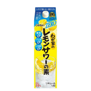 L Ozeki Lemon Sour's element ZERO 1.8L