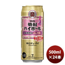 チューハイ 宝 焼酎ハイボール＜大衆酒場の赤しそ割り＞ 500m24本 1ケース 新発売 9月24日以降のお届け