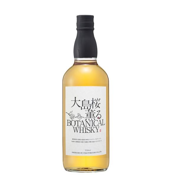 ウイスキー大島桜薫るBOTANICALWHISKY700ml×1ケース/1本ボタニカルウイスキー福徳長