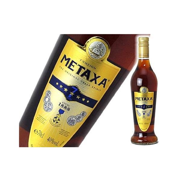 ブランデー メタクサ 7スターズ 並行輸入品 700ml 1本 ギフト 父親 誕生日 プレゼント