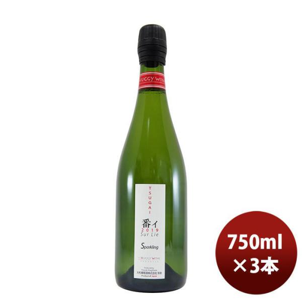 スパークリングワイン 大和葡萄酒 ハギースパーク 番イ 750ml 3本 のし・ギフト・サンプル各種対応不可