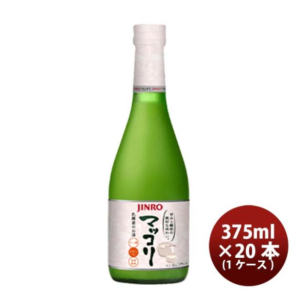JINRO眞露ジンロマッコリ瓶375ml×1ケース/20本