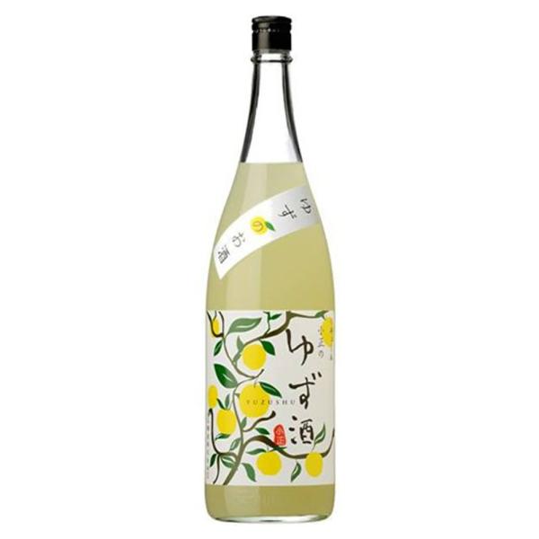 お歳暮 御歳暮 ギフト忘年会 リキュール 小正のゆず酒 小正醸造 1800ml 1.8L 1本 父親 誕生日 プレゼント