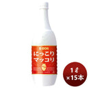 イードン二東マッコリペット1000ml×1ケース/15本のし・ギフト・サンプル各種対応不可