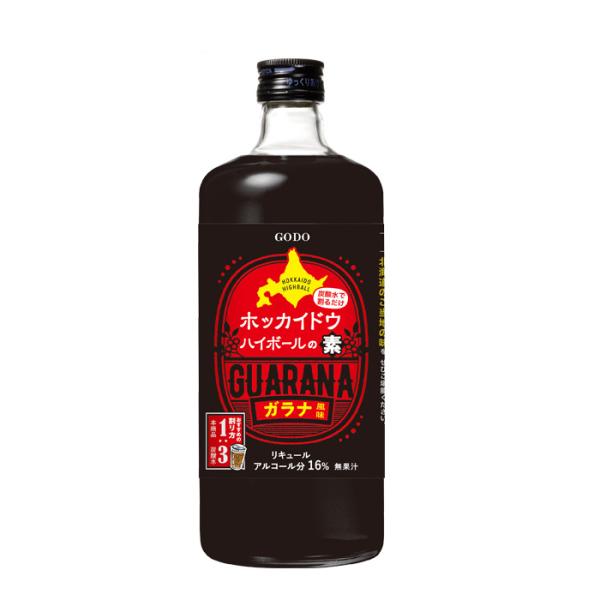 ホッカイドウハイボールの素710ml1本リキュール合同酒精ハイボールガラナ風味北海道
