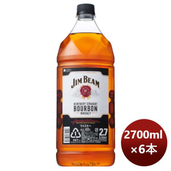 1CS] W Jim Beam 2.7L Pet 2.7L 6 pieces 1 case