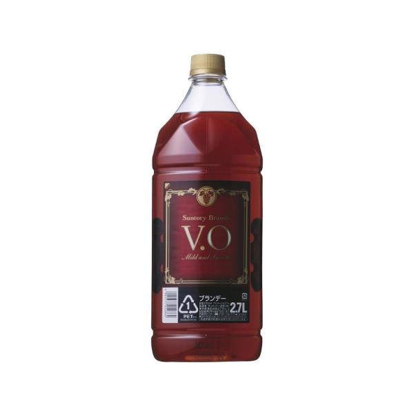 ブランデー サントリー ブランデー VO ペット 2700ml 2.7L 6本 1ケース ギフト 父親 誕生日 プレゼント