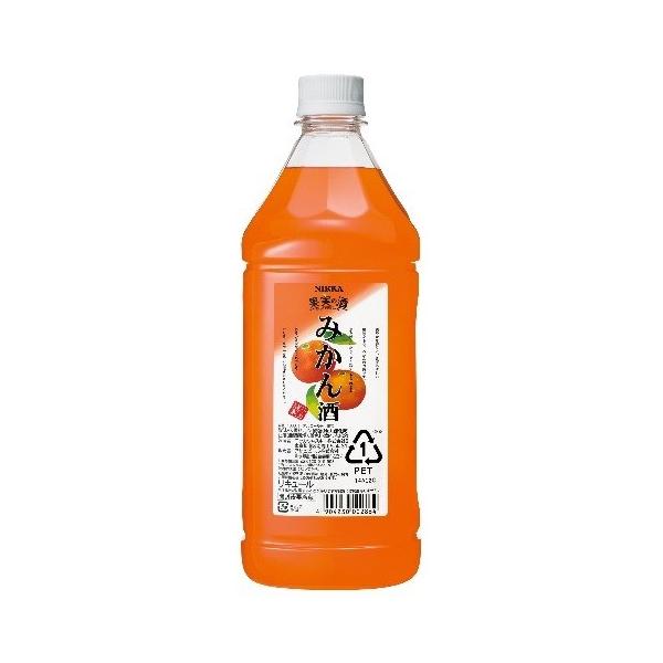 アサヒ 果実の酒 みかん酒 1800ml 1.8Ll ニッカ ギフト 父親 誕生日 プレゼント